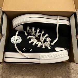 Converse High Top Platform Sneakers